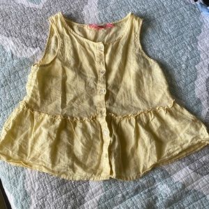 100% Linen Isaac Mizrahi shirt. US small and perfect condition